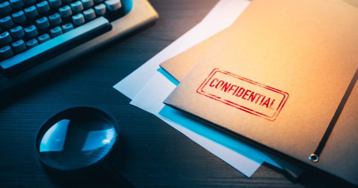 Confidential shredding services banner